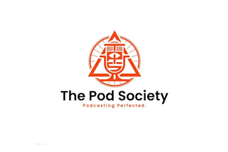 design innovative podcast production studio logo