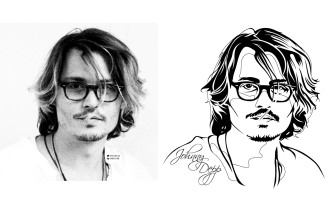 redraw anything into high detailed lineart