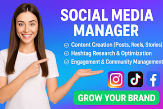 be your social media manager