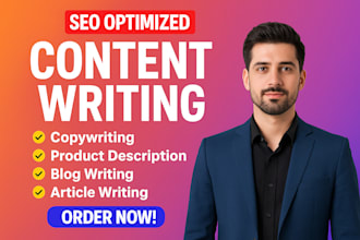 write GEO aeo and SEO optimized content for your business website