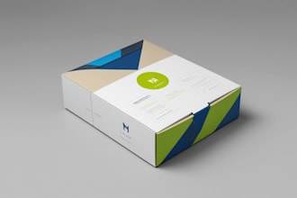 design product packaging box packaging, box design