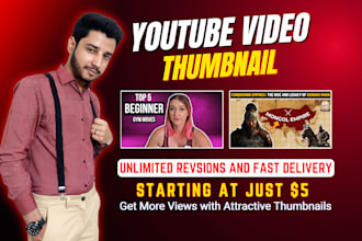 make attractive youtube thumbnails that boost views