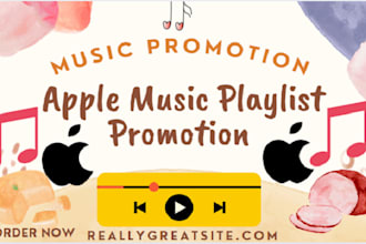 do organic apple music playlist promotion to grow streams
