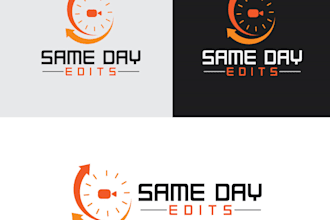 create an modern awesome watch or clock logo design