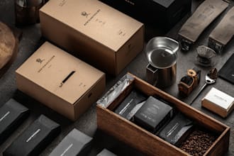 design a product package, label or box