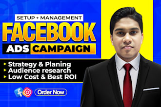 setup facebook ads, meta ads, fb marketing , fb advertising campaign