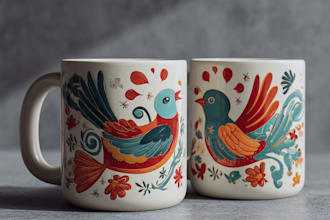 make designs for t shirts mugs hats etc