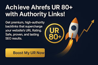 increase url rating ahrefs ur 80 plus with authority links