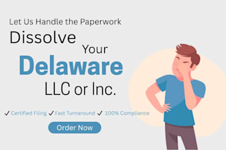 dissolve, terminate or close delaware llc and close ein