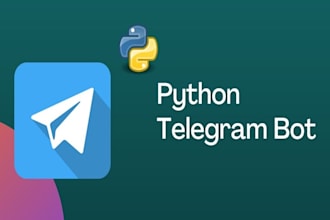 setup an advanced ai telegram bot for you using python