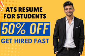 create an ats resume for students and entry level jobs