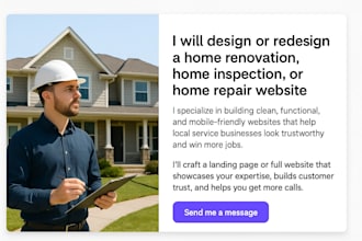 design home renovation website  home inspection website home repair website