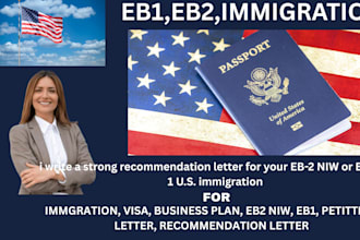write a professional eb2 niw  immigration business plan