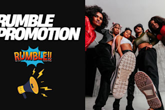 promote your rumble promotion video for real exposure and organic visibility