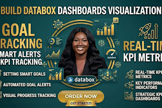build databox dashboards visualization goal tracking smart alerts kpi tracking