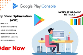 do complete aso for your apps and games professionaly