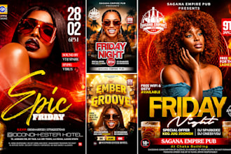 design flyer template banner canva newsletter  canva poster flyer