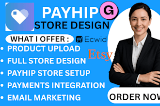 design payhip store stan store gumroad etsy marketing payhip product upload