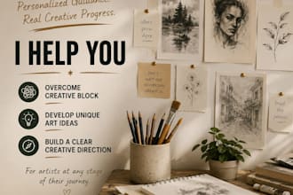 help you overcome creative blocks and develop art ideas