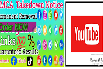 remove infringing, defaming, negative, harassing, leaked, harmful, post, dmca