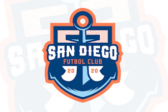design professional sports logo soccer, basketball