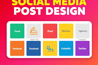 design creative social media post
