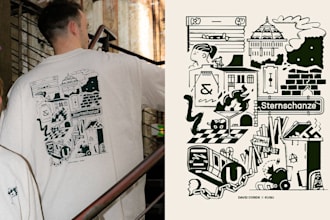 create linear illustrations for your project