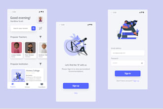 build custom flutter mobile app for android, ios, macos, windows