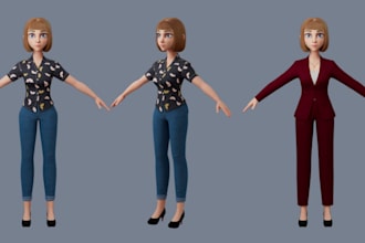 create, edit,  rig, and port garry mod, vroid model, vseeface, vrchat, 52 arikt