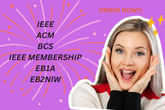 do acm, bcs, ieee membership for eb1 eb1a,eb2niw visa