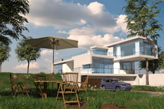 do 3d floor plan with 3ds max