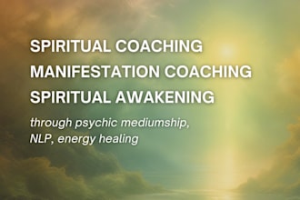 do spiritual coaching for you
