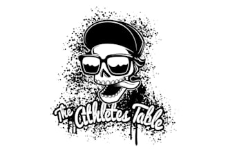 design mascot skull free food or t shirt brand logo