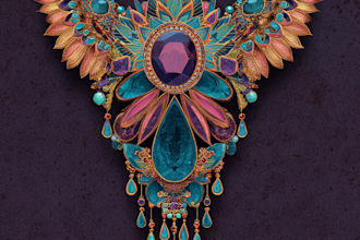 make jewelry design in hand sketchs