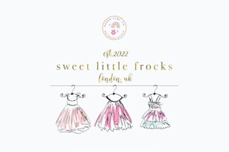 design unique sewing and craft logo design for clothing or DIY stores