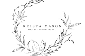 design premium feminine flower logo for brands and startups