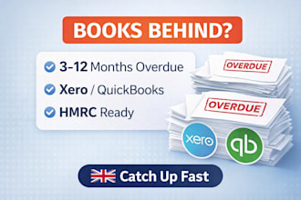 catch up bookkeeping for UK and ireland businesses