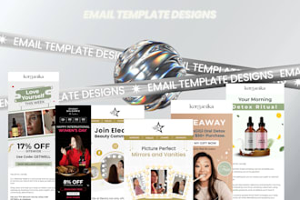 design brand professional email design using figma