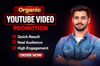 do organic youtube video promotion for channel growth