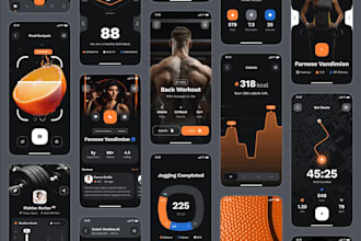 build ai fitness marketplace app, fitness app, gym equipment website