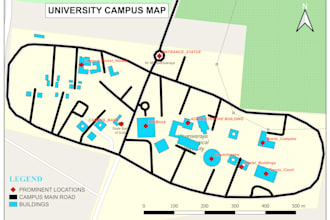 design custom gis maps and route maps for your projects