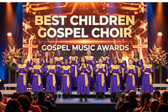 write record sing christian children choir female vocalist for church or event