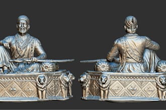 scan the cleanup work and make a 3d model with images