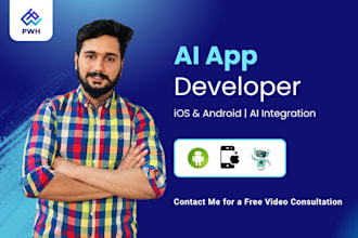 develop ai mobile app, ai integration ios app, android app, mobile app developer