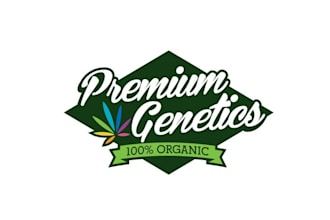 design high resolution organic cannabis nursery logo