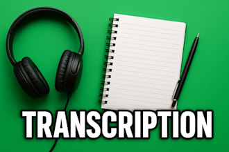 transcribe audio videos youtube videos interviews lectures