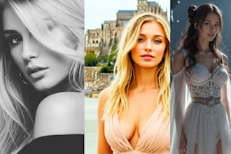 stunning ai influencers and hyperrealistic models created