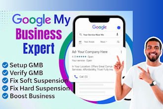 optimize your google my business profile and setup gmb