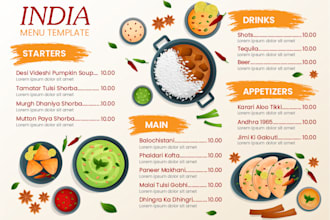 restaurants menu in short time