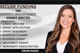 find grant for nonprofit, apply for grant,grant writing, startup grant, 501c3